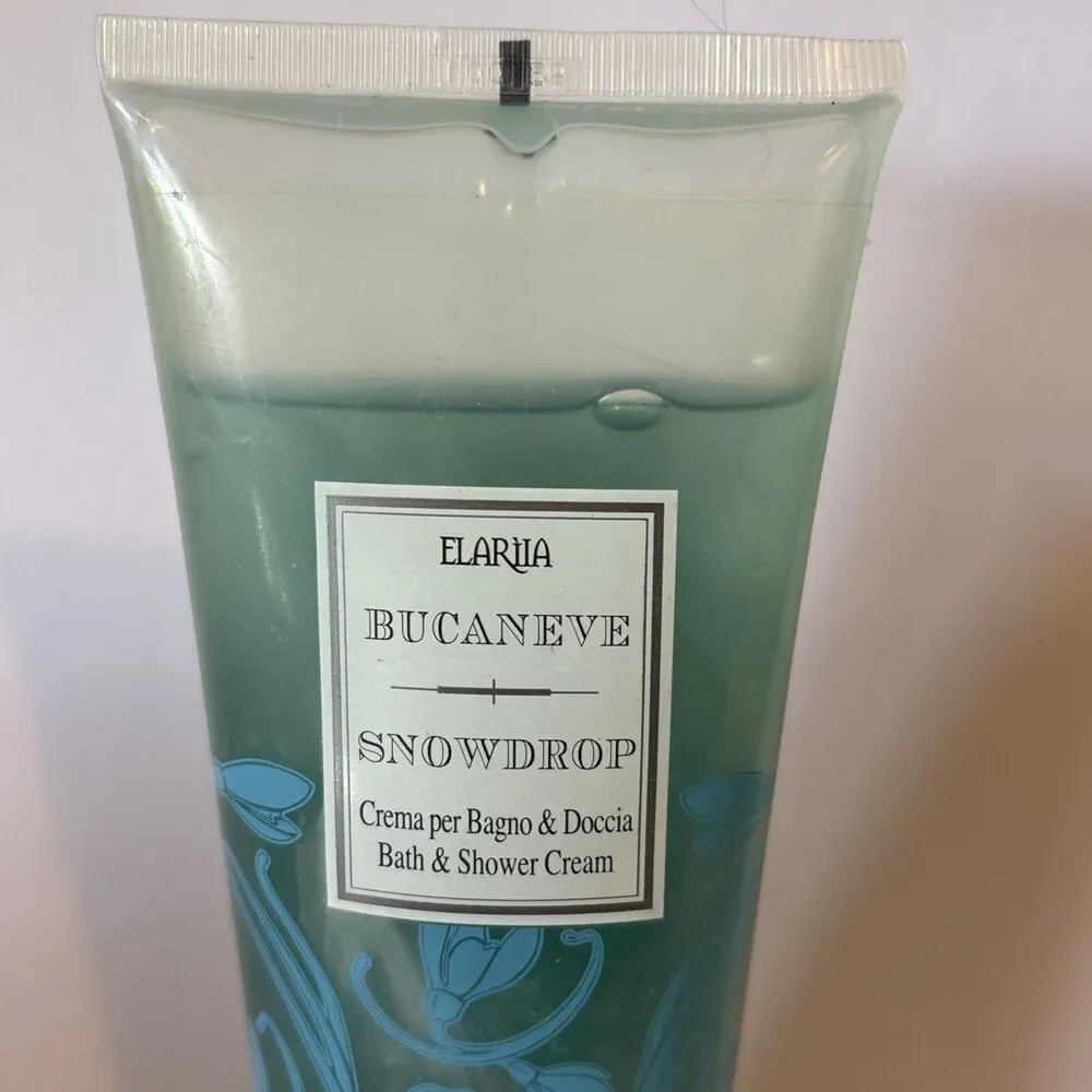 Perlier Elariia San Pellegrino Snowdrop Bath & Shower Cream 16.9 oz Sealed